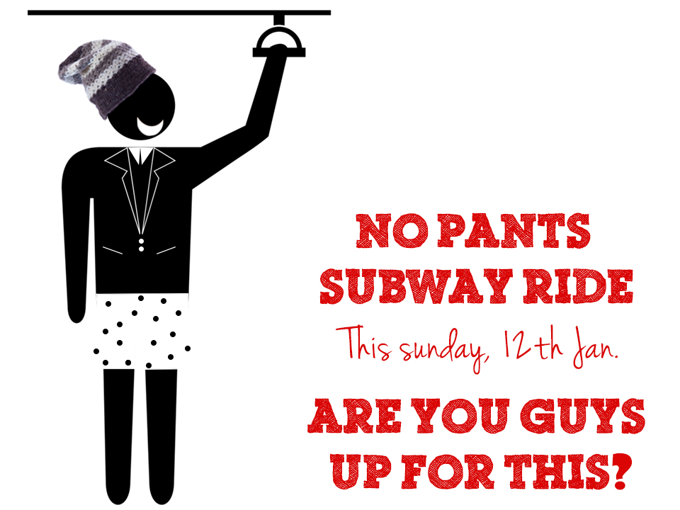 "No Pants Subway Ride"