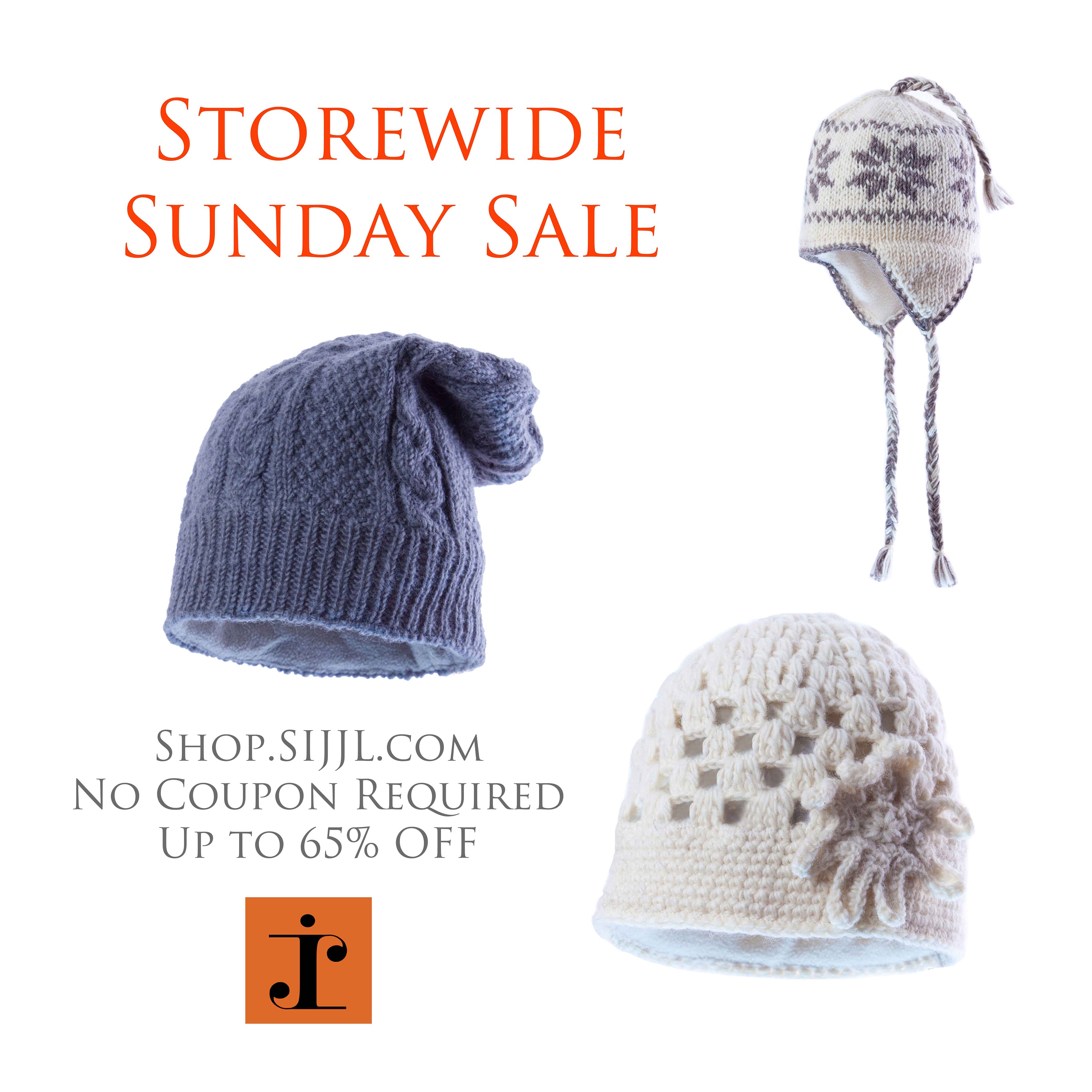 Sunday Sale Storewide